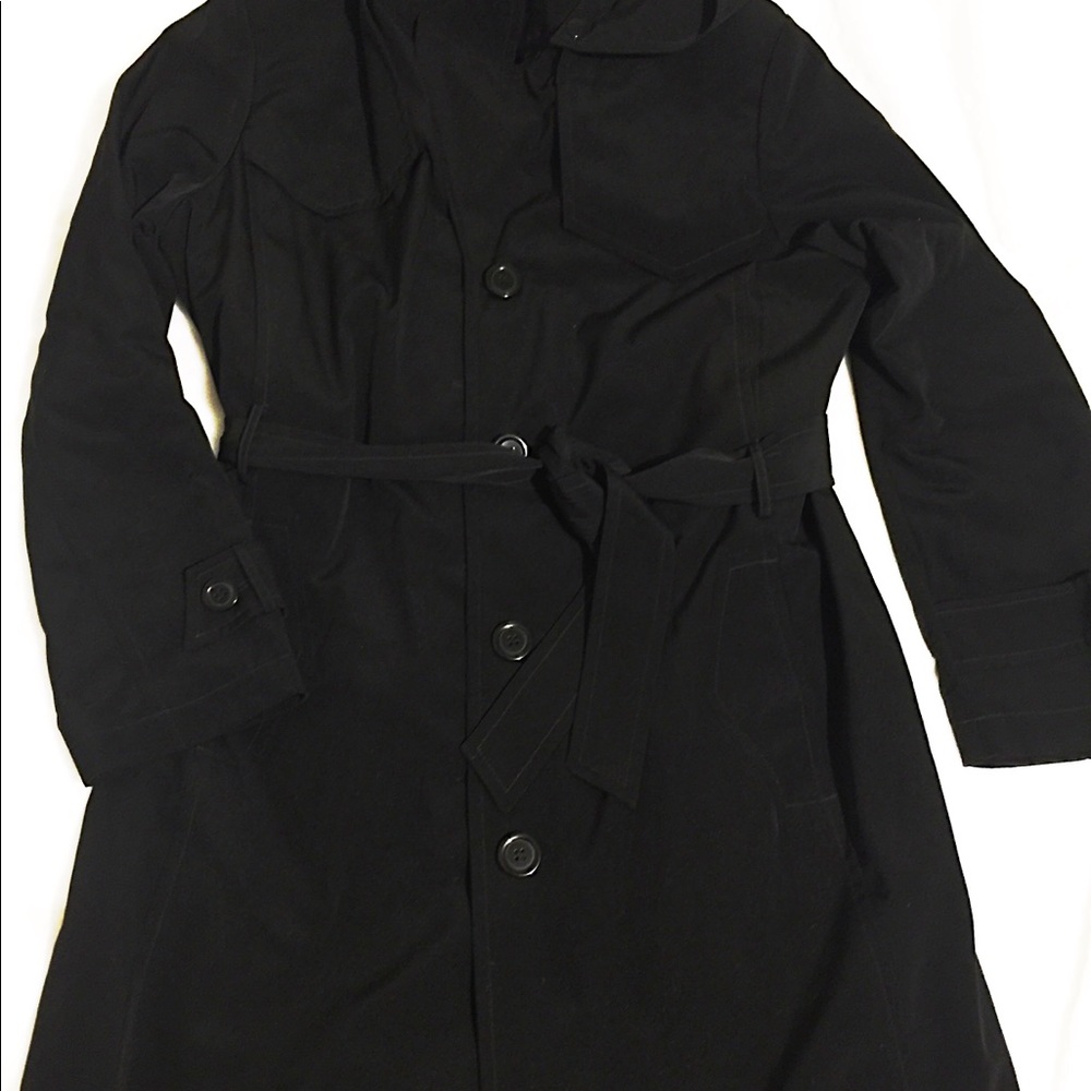 🎉HP🎉Full Length Weather Trench Single Buttons🧥 - Picture 5 of 12